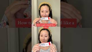 How to apply tretinoin dermatologist approved skincareroutine retinol skincaretips shorts [upl. by Colton]