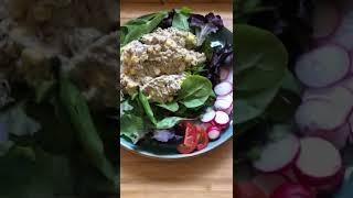 AVANTGARDE VEGAN chickpea tuna and salad [upl. by Adelric]