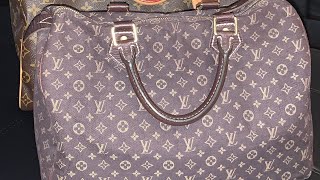 Louis Vuitton Idylle Speedy 30  Fusain  discontinued Lv [upl. by Walkling]