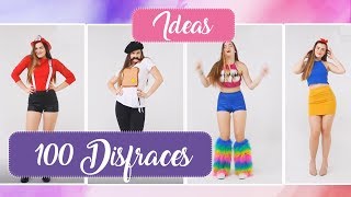 DISFRACES PARA FIESTAS CASEROS 100 ESTILOS 😎 [upl. by Eniwtna]