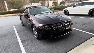 E450 Mercedes Benz Cabriolet Review [upl. by Ariaj920]