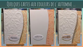 🍂 Tuto  Carte Automnale  En toute simplicité  Fond Gel Press  action carolenovalee 🍂 [upl. by Ojillek]