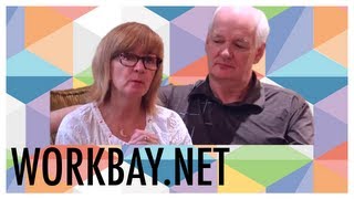 Workbay talks to Debra McGrath and Colin Mochrie [upl. by Hazeefah]