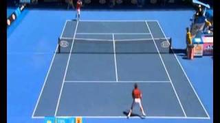 Verdasco vs Tipsarevic R64 Australia 2011 ResumenHighlights 23 [upl. by Naelcm]