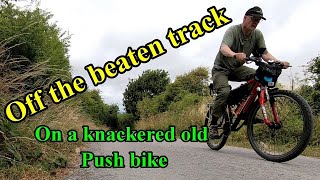 An English Bycycle ride off the beaten track in High Summer Wiltshire Man [upl. by Den]