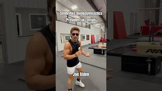 Presidents Doing Gymnastics victory sports shorts youtubeshorts president funny fitness gym [upl. by Lechar]