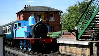 Hunslet 3782 Arthur at Epping Ongar Railway  29th June 2024  North Weald Station [upl. by Yreffeg]