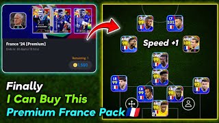 Finally 🎉 Buy France Premium Pack 🇫🇷  Mbappe Become 99 Speed  99 Acceleration With Deschamps 🤩 [upl. by Rugen860]