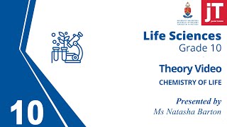 Gr 10  Life Sciences  Chemistry of Life  Theory [upl. by Terriss604]