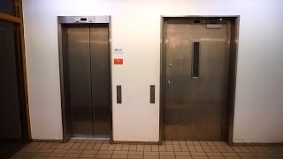 Amazing 1980s Reber Schindler Rseries fast traction elevators  Rosenkrantz gate 9 Oslo Norway [upl. by Jd]