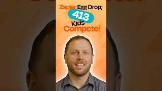 413 Kids and 1 Egg Drop Challenge  Zapier at School [upl. by Tema353]