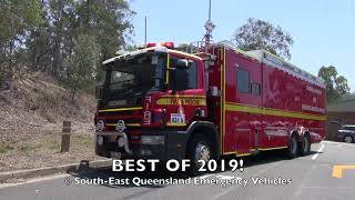 BEST OF 2019  SouthEast Queensland Emergency Vehicles [upl. by Anitnas949]