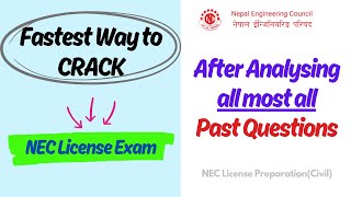 Chapter 3 Past Questions  Volume 02  NEC License Exam PreparationCivil [upl. by Chesna497]