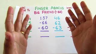 Finger Abacus Level 2  Big Friends Formulas 6010040 Concept with examplesAbacus Level 2 [upl. by Suivatra537]