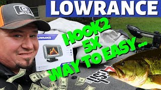 LOWRANCE HOOK2 HDI Its That Easy  Hook2 5x Trolling Motor Install [upl. by Ziagos]