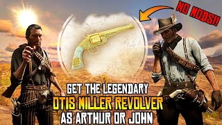 Get The Otis Miller Revolver Mended Treasure as John or Arthur  RDR2 Unique Weapon Location [upl. by Ryter]