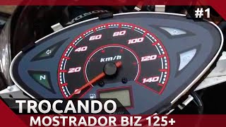 01 Tutorial  Trocar Mostrador da Honda Biz 125 [upl. by Till81]