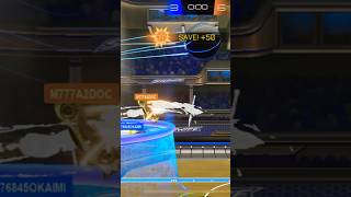 physco in rocket league sideswiperocketleaguesideswipe rocketleagueclips wallredirectgoal [upl. by Ayatan]