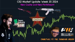 New Cache New Printstream│CS2 Skin Market Update [upl. by Konstance]