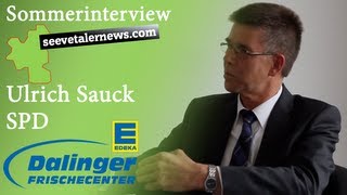 Ulrich Sauck SPD im Sommerinterview [upl. by Droflim898]