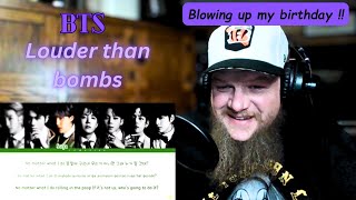 Reaction  BTS  Louder than bombs [upl. by Shirlene910]