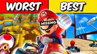 Ranking All 70 Tracks NOT In Mario Kart 8 Deluxe [upl. by Mulcahy545]