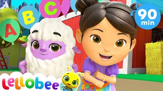 The ABC Dance  More Nursery Rhymes amp Kids Songs  Lellobee by CoComelon [upl. by Palumbo]