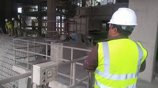 Media charge in ball mill in cement fectory [upl. by Erasmus]