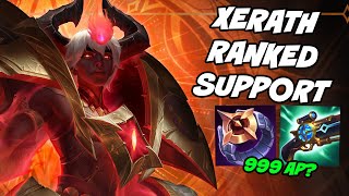 LoL  Xerath Is BROKEN RANKED SUPPORT GAMEPLAY [upl. by Wolf]