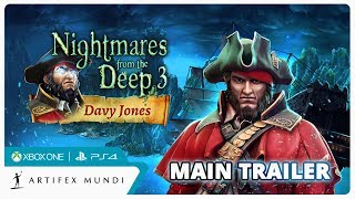 Nightmares from the Deep 3 Davy Jones Console Trailer [upl. by Nahn702]