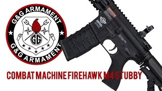 GampG Combat Machine Firehawk M4 Stubby Review [upl. by Aihsila]