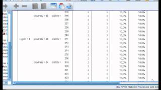 Marco muestral parcial SPSS [upl. by Stenger]