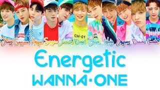 Wanna One – Energetic 에너제틱 Color Coded lyrics HANROMENG [upl. by Aceissej]