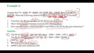 Microprocessors  LEC 9  addressing mode  part 4 amp encoding 8086 instructions [upl. by Eiralih]