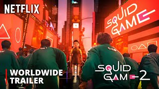 Squid Game Worldwide Season 2 – TEASER TRAILER  Netflix [upl. by Orodisi]