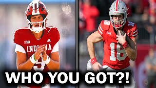 MattBeGreats Prediction for 2 Ohio State vs 5 Indiana [upl. by Koslo]