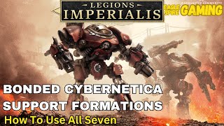 Legions Imperialis Review Cybernetica Support Formations [upl. by Aplihs]