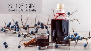 The Best Sloe Gin Recipe  Easy to Make Sloe Gin recipe [upl. by Lekar]