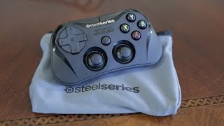 iOS 7 Gaming SteelSeries Stratus Wireless Gaming Controller Review [upl. by Ijnek324]