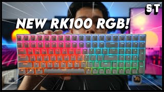 NEW Royal Kludge RK100 RK860 RGB Unboxing amp Typing Test  Hotswap 24ghz Keyboard  Samuel Tan [upl. by Lrak104]