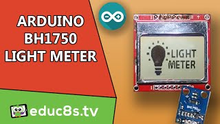 How to make an Arduino Light Meter with the BH1750 Sensor and a Nokia 5110 Display [upl. by Airdnaxela]