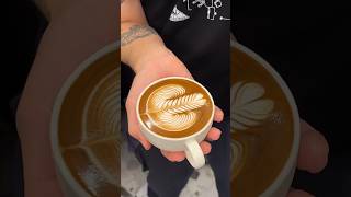 How can we make easy latte artcr7hakku coffee lattearthome [upl. by Sylram40]