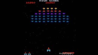 Galaxian 1979 Namco Mame Retro Arcade Games [upl. by Suoicul498]