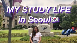 STUDY in KOREA CAMPUS LIFE IN CHUNGANG UNIVERSITY [upl. by Schear7]