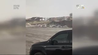 Tsunami azotó laguna en Brasil [upl. by Polloch]