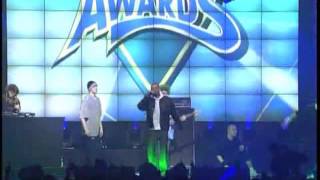 Bomfunk MCs  Freestyler Live at TMF Awards 2001 [upl. by Idaf]