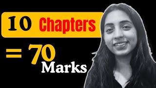 70 Marks from 10 Chapters 🚀  REVISED NCERT  JEE MAINS 2024  Vora Classes [upl. by Rosen729]