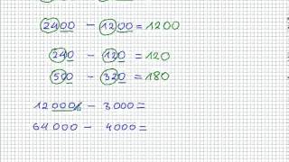 Rachunki pamięciowe na dużych liczbach  Matematyka Szkoła Podstawowa i Gimnazjum [upl. by Cerracchio561]