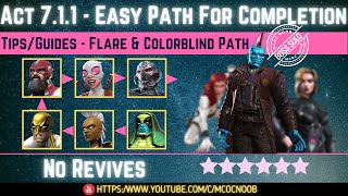 MCOC Act 711  Easy Path for Completion  TipsGuides  No Revives  Story quest BOOK 2 [upl. by Ilrebmik]