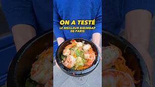 Le Meilleur Bibimbap de Paris food shorts [upl. by Arleta]